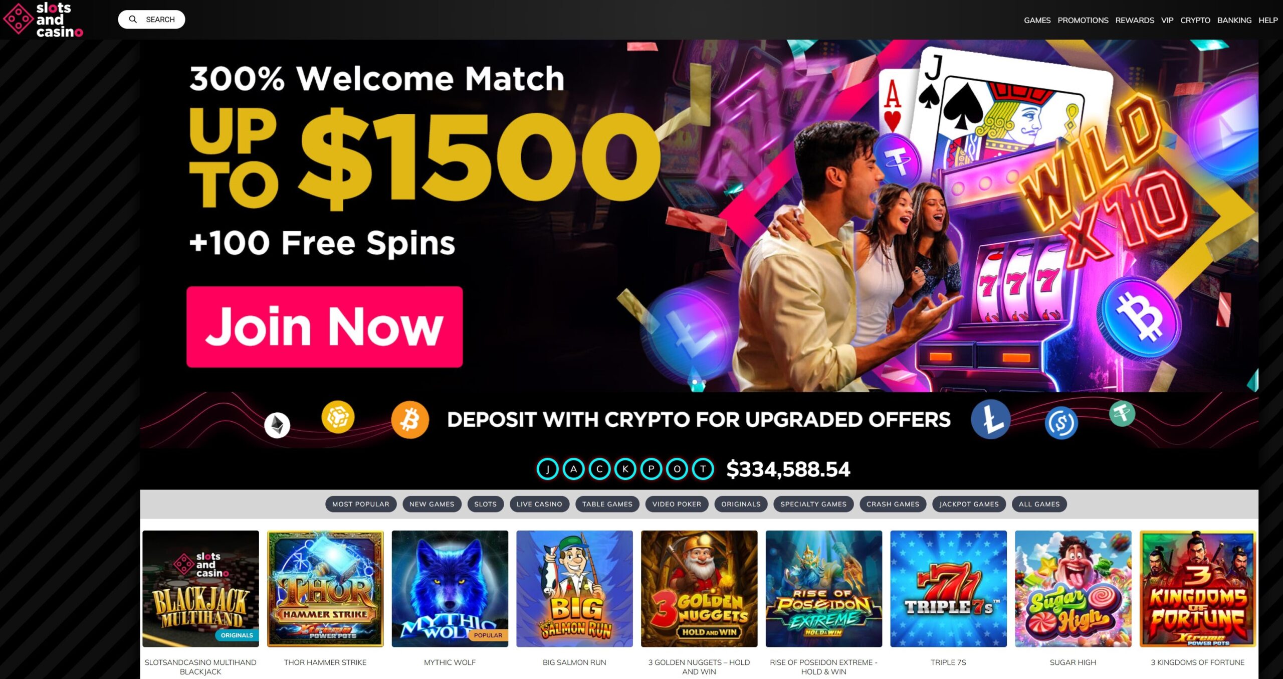Slots and Casino