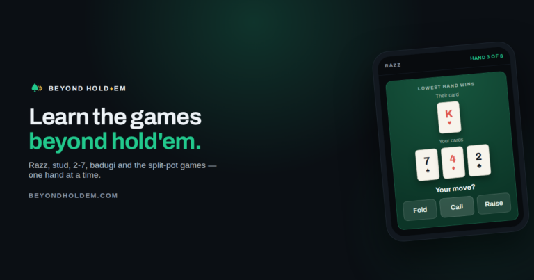 Beyond Hold'em