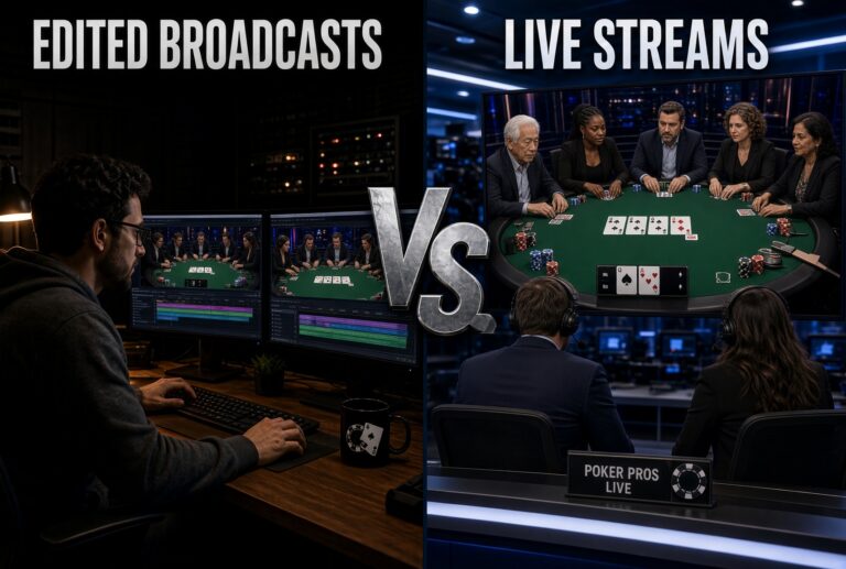 live streams vs edited episodes