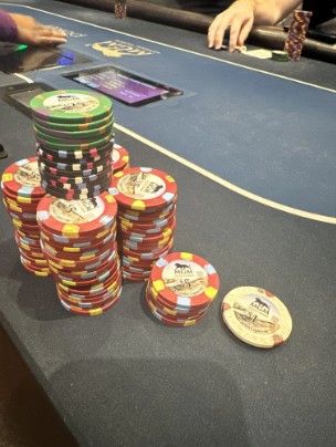 MGM National Harbor poker chips